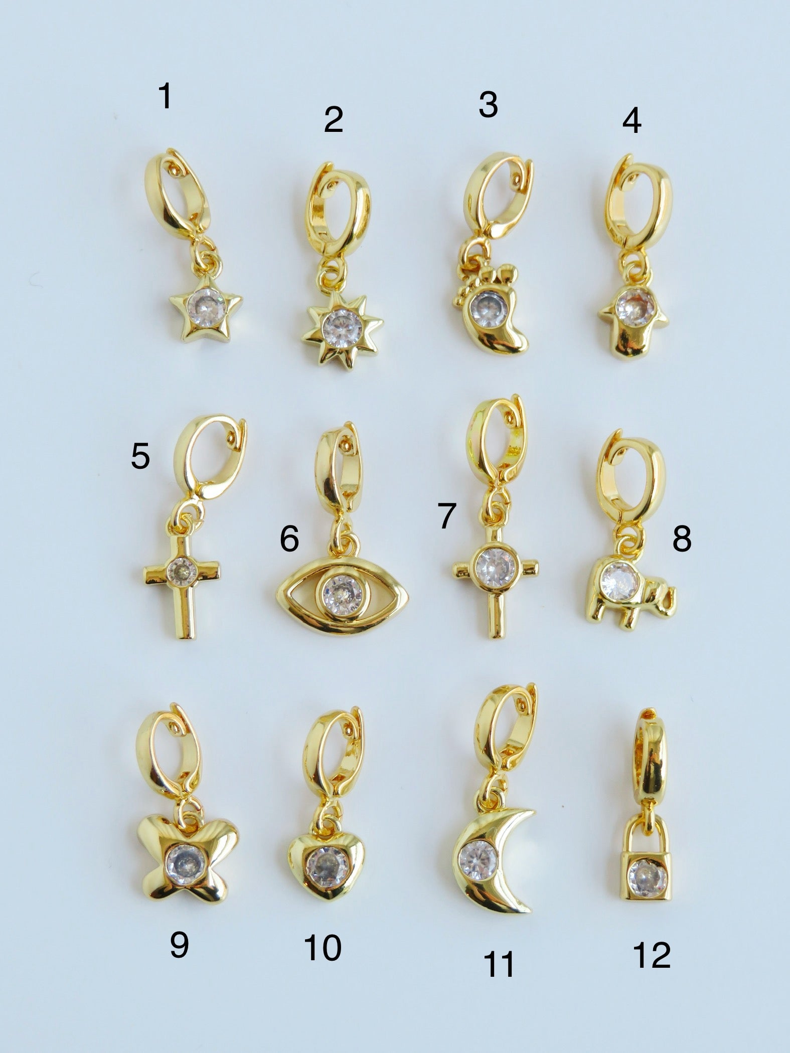 Symbolic & Petite - Charms with Hinged Clasp