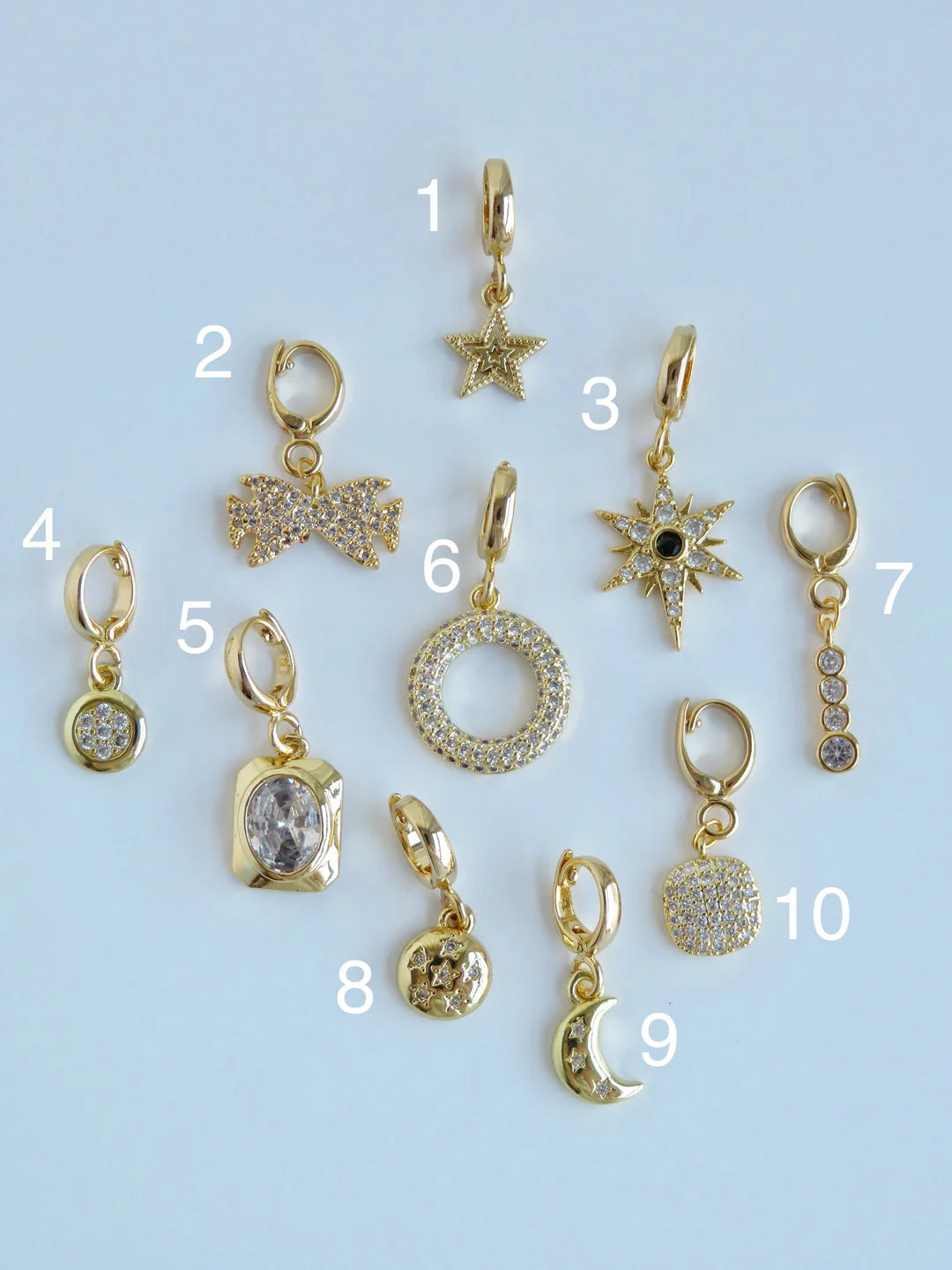 Symbolic Clip Charm  - Charms with Hinged Clasp