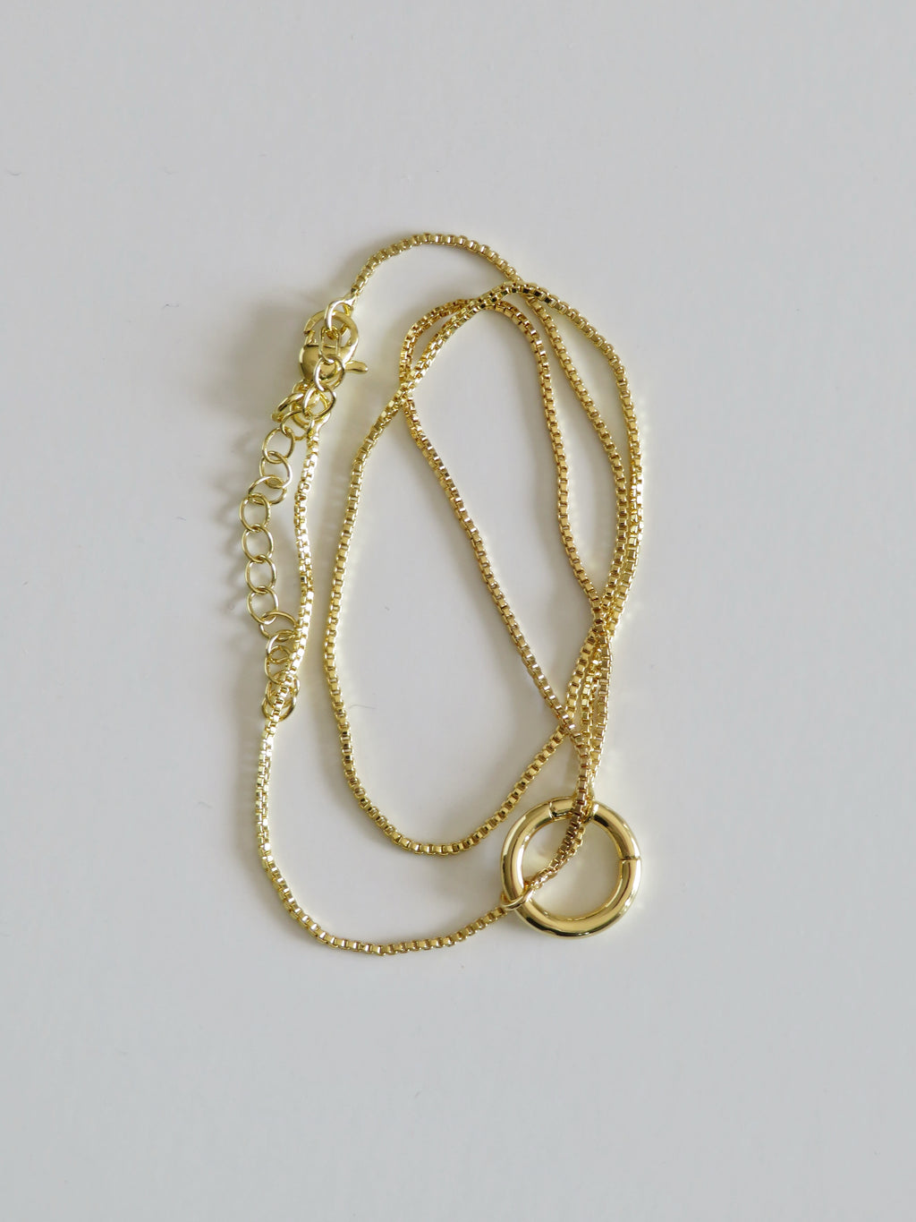 Sabrina -  Charm Holder Necklace