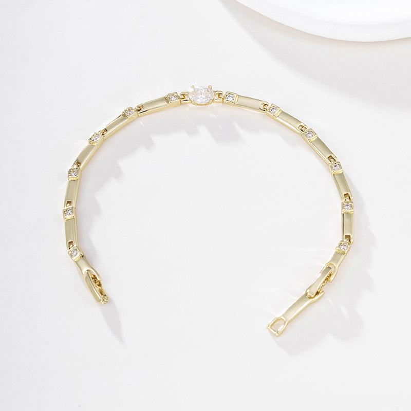 Solitaire Diamond Bracelet
