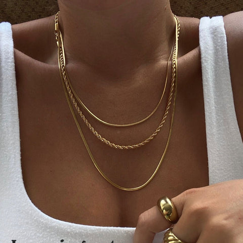 Triple Layered Necklace