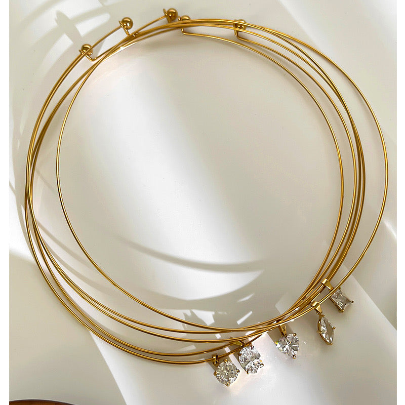 Diamond Collar Necklace