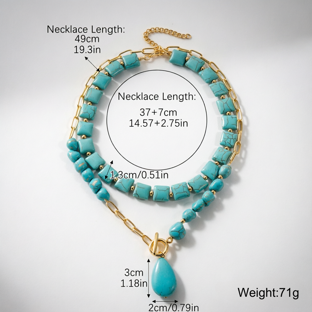 Sardinia Rondelle Necklaces