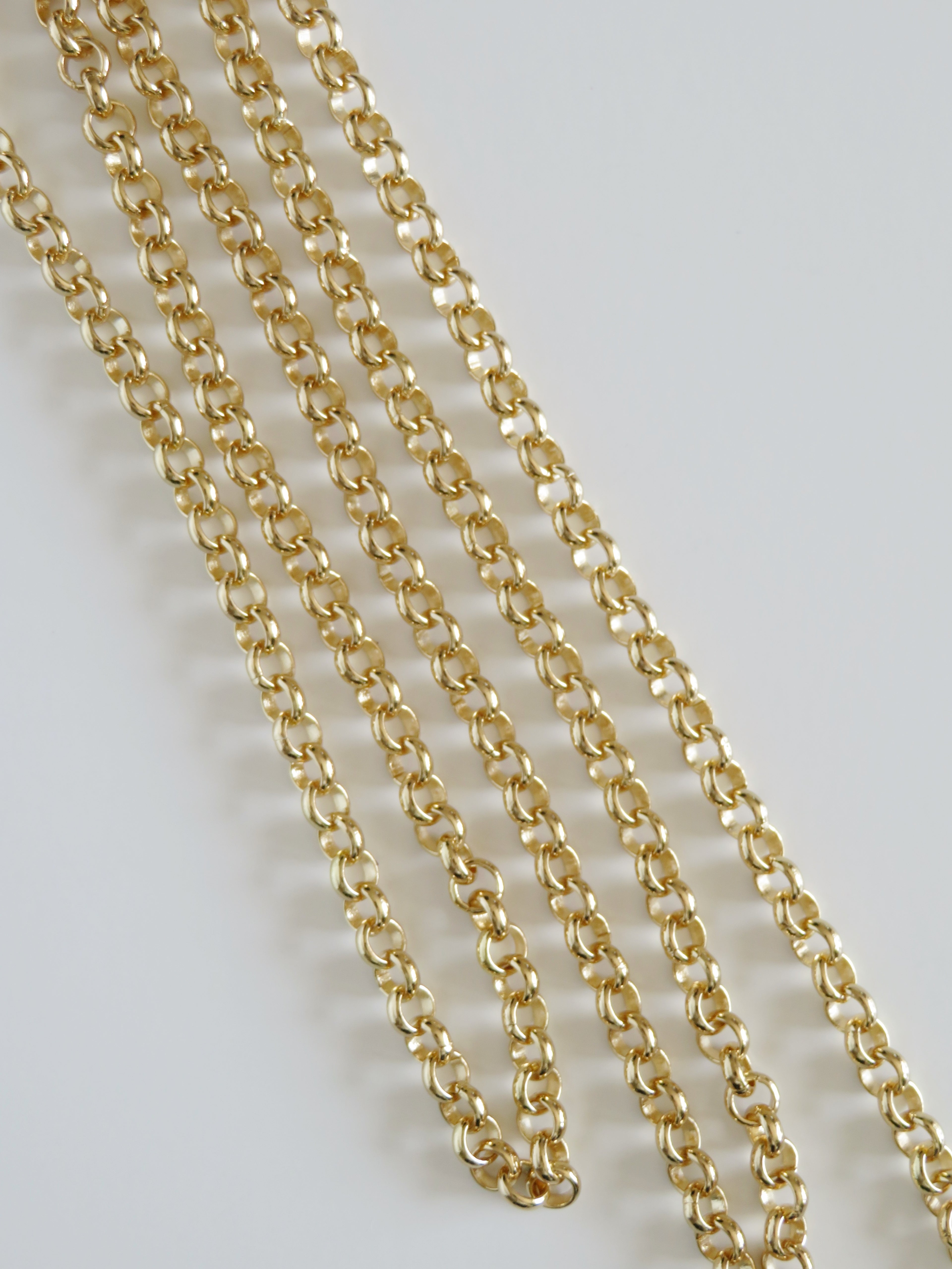 Rolo Links - 14k Gold Plated