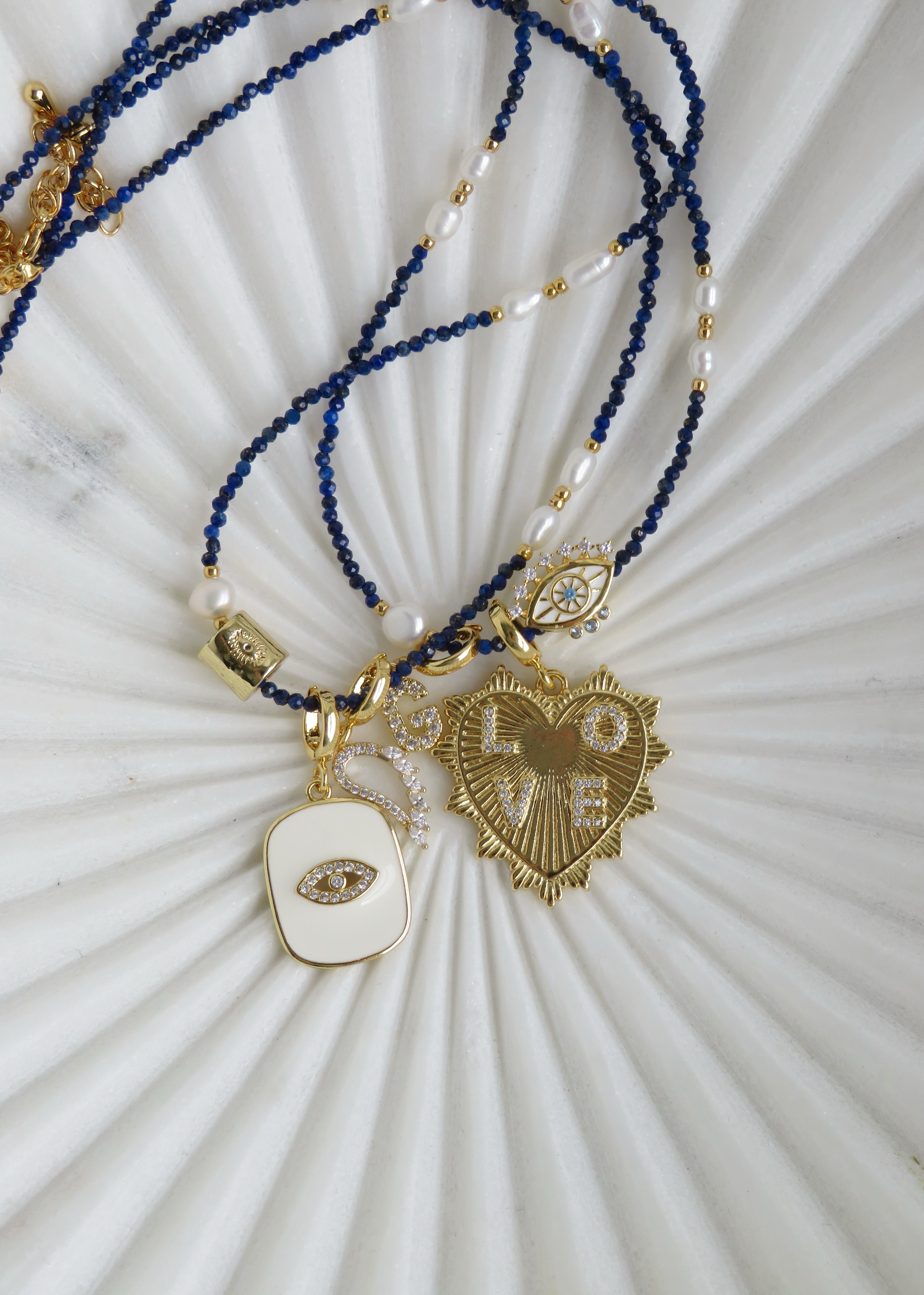 Embrace LOVE Within -  Heart Pendants