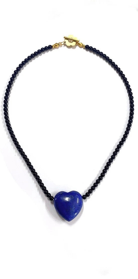Ardsley Heart Beaded Necklace