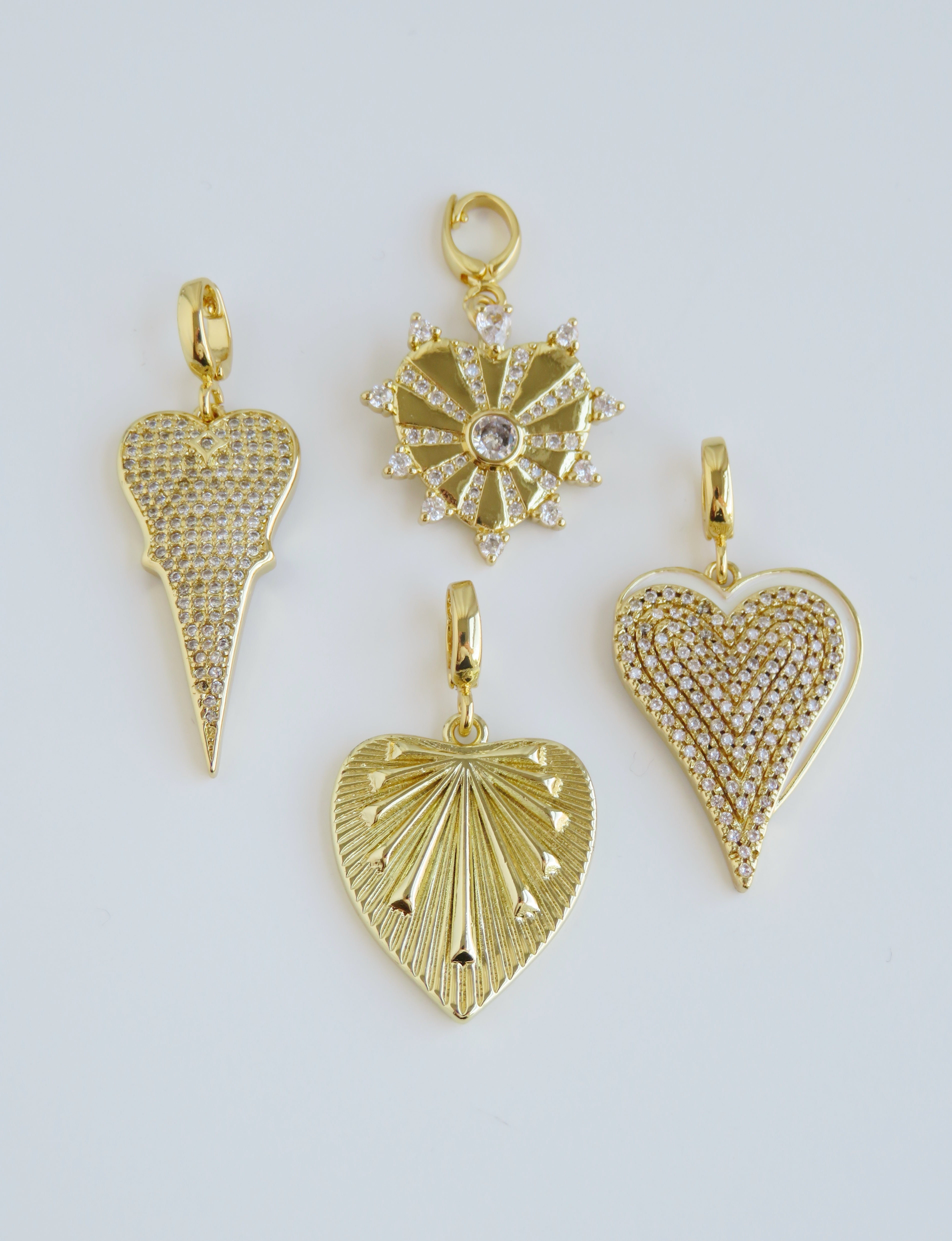 Filled With Love - Heart Charms