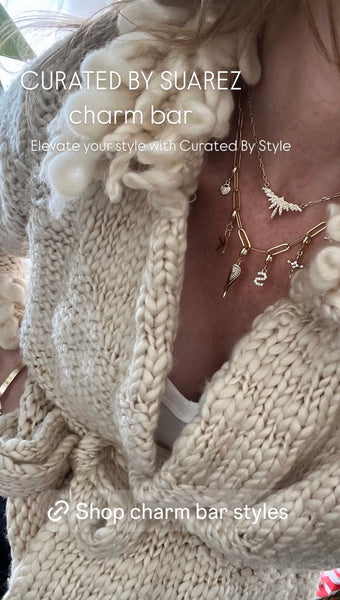 Shield. Ouroboros & Star Charms with Hinged Clasp