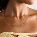 Floating Diamond Necklace