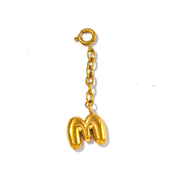 Unique Souls - Bubble Letter Bikini Charms Hinged Clip Clasp - Made for the Water