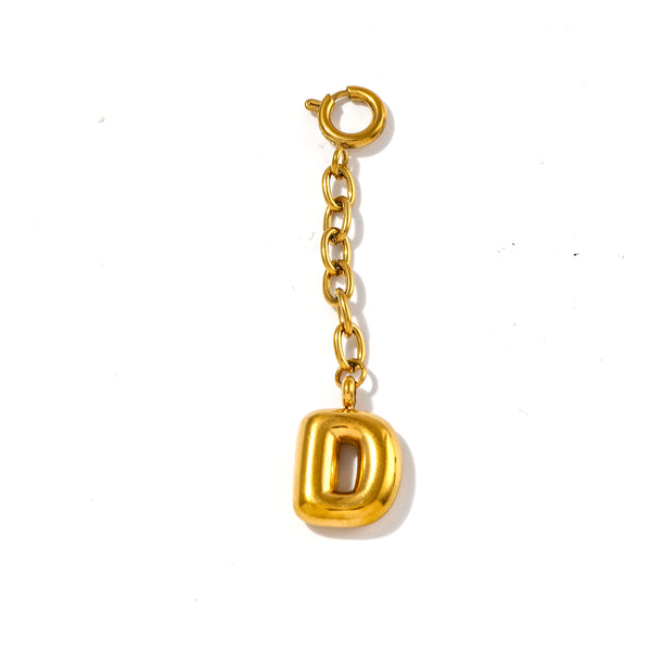 Unique Souls - Bubble Letter Bikini Charms Hinged Clip Clasp - Made for the Water
