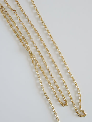 Box Chain Links - 14k Gold Plated