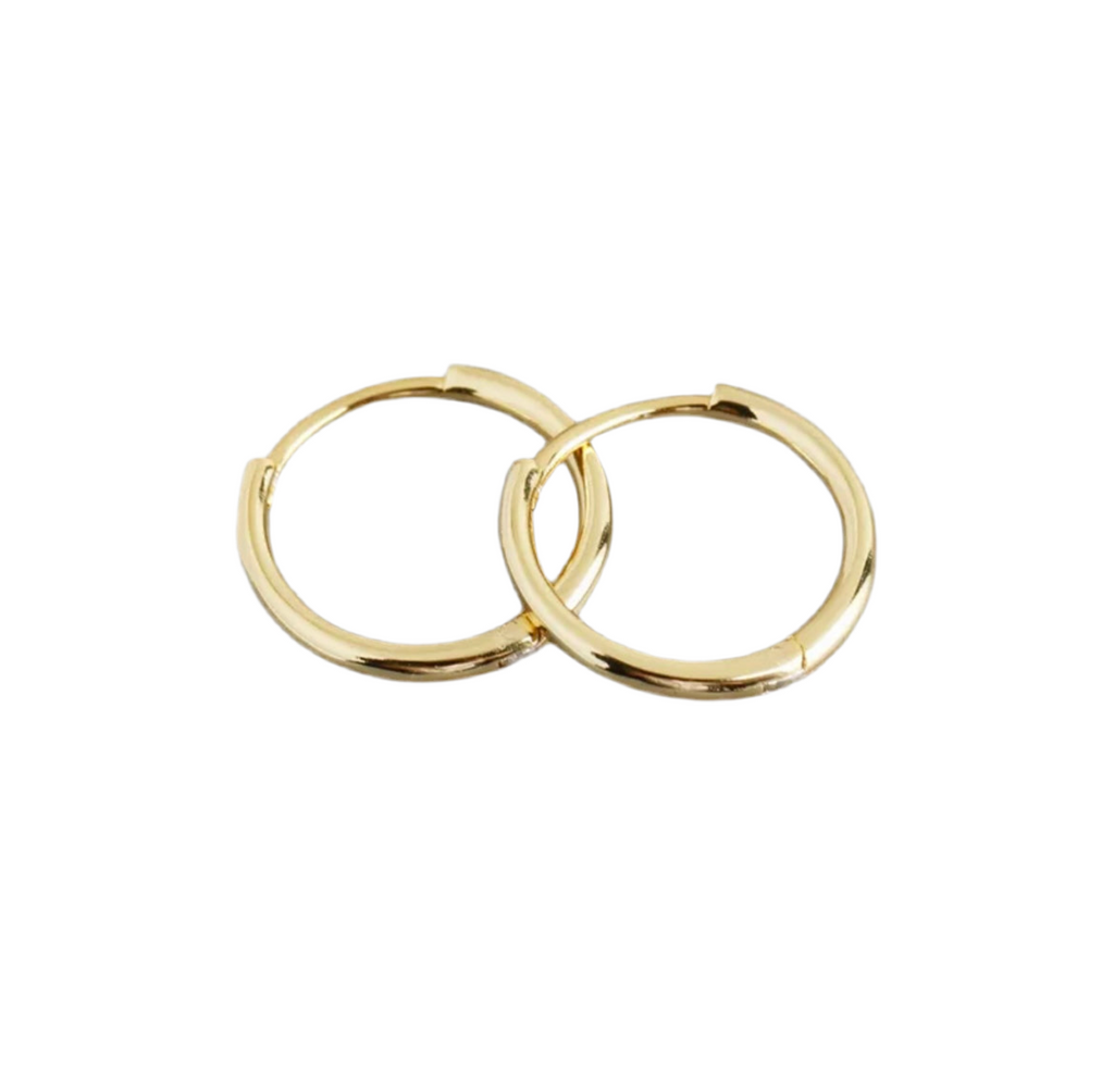 Classic Minimal Hoop Earrings