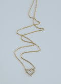 Petite Diamond Heart Necklace