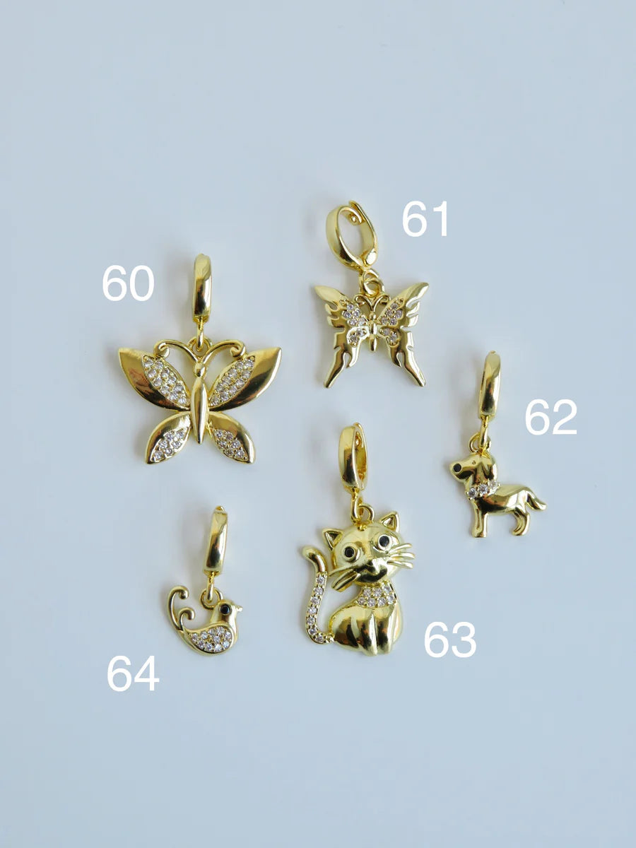 Symbolic Clip Charm  - Charms with Hinged Clasp