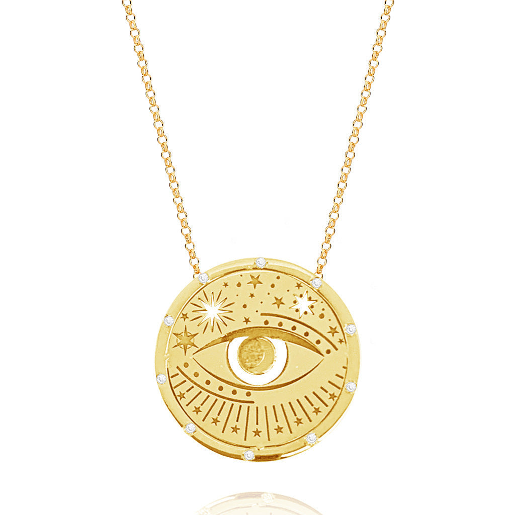 Golden Celestial Necklace