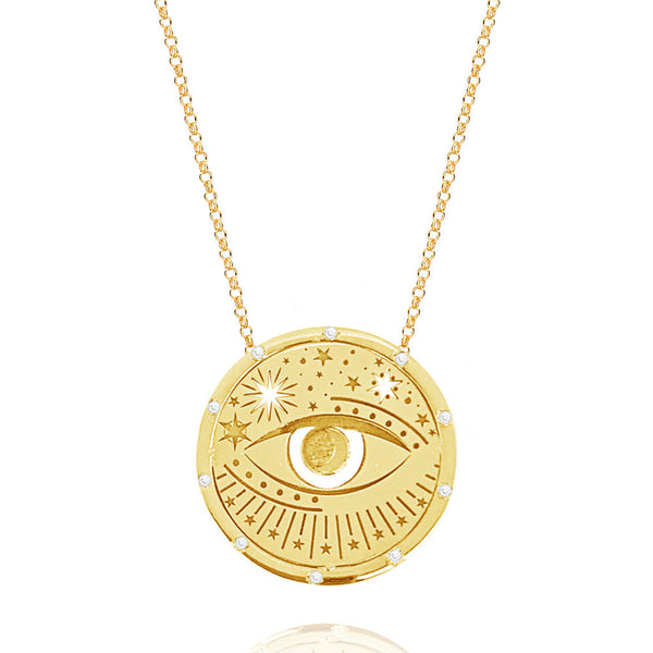 Golden Celestial Necklace