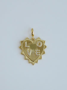 Embrace LOVE Within -  Heart Pendants