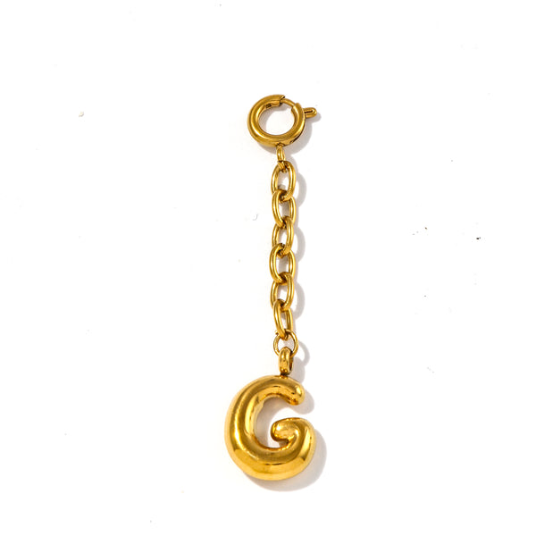 Unique Souls - Bubble Letter Bikini Charms Hinged Clip Clasp - Made for the Water
