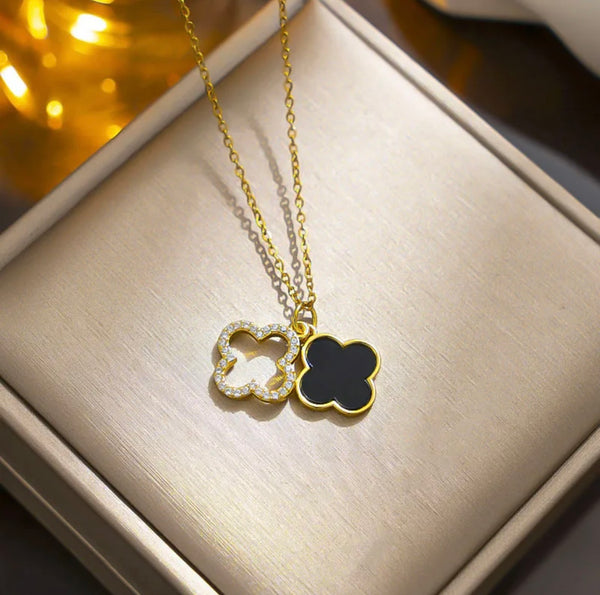 Double Clover Necklace