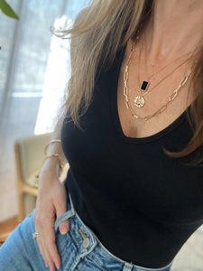 Layered Pendant Necklace